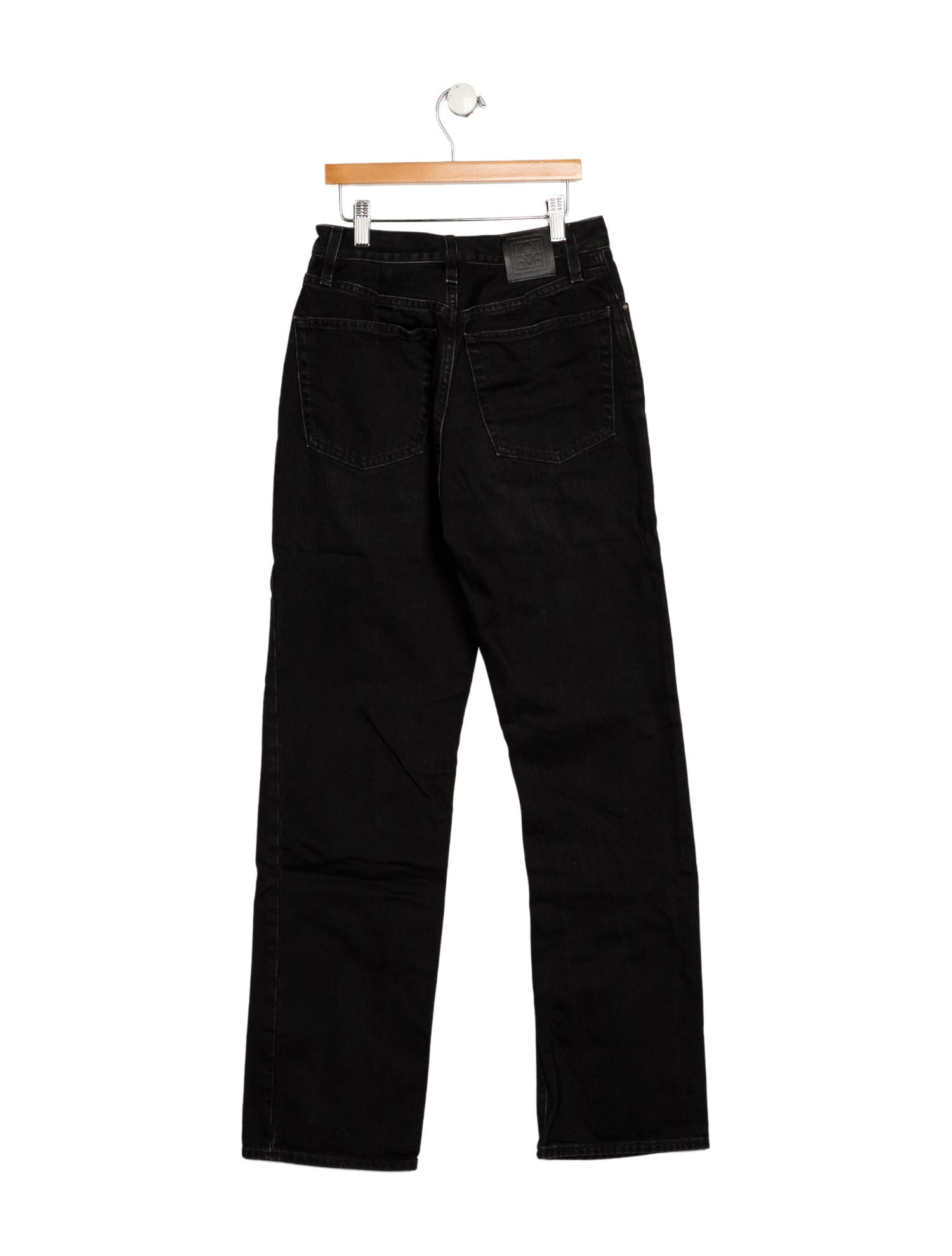 TOTEME High-Rise Straight Leg Jeans
