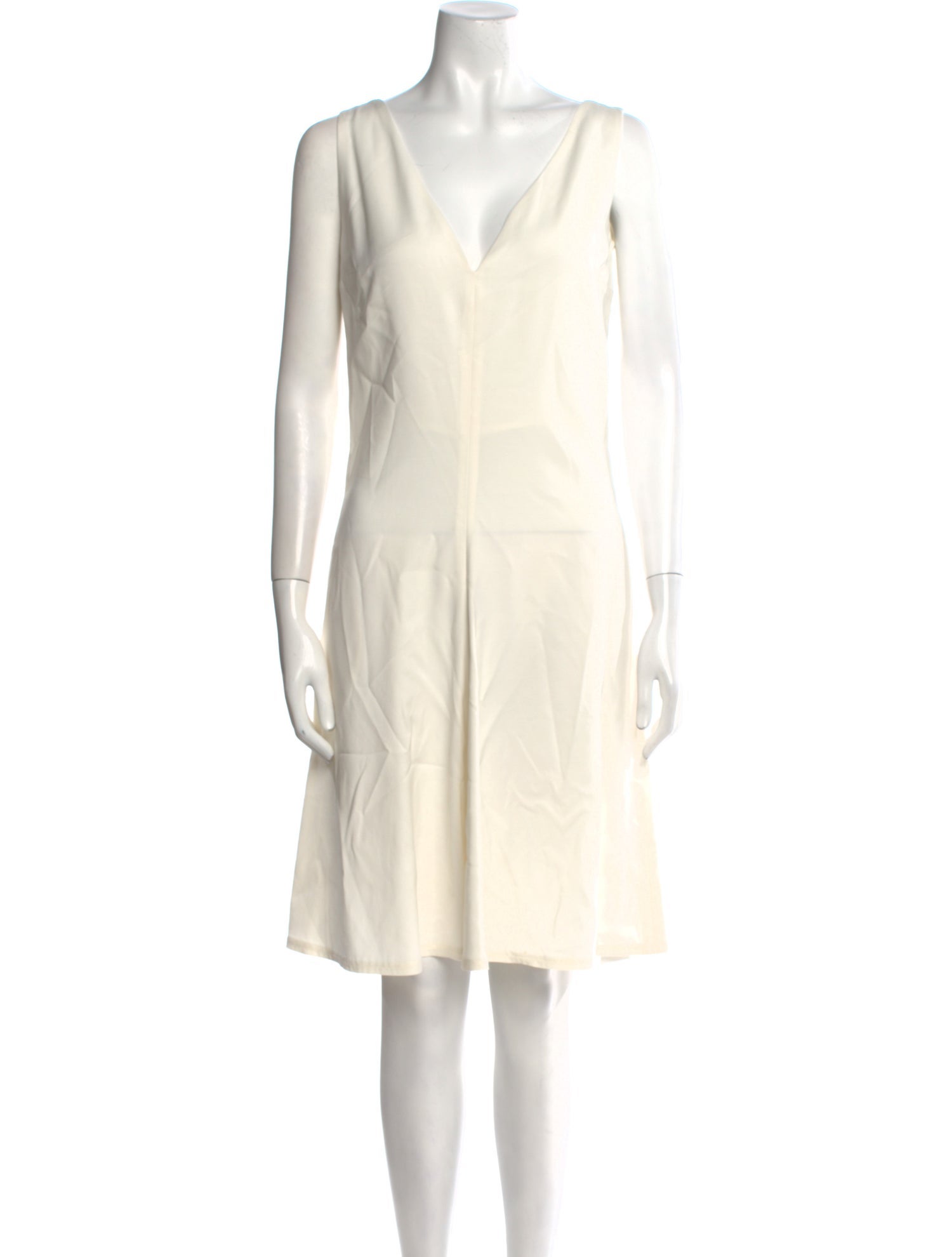 TOTEME V-Neck Knee-Length Dress