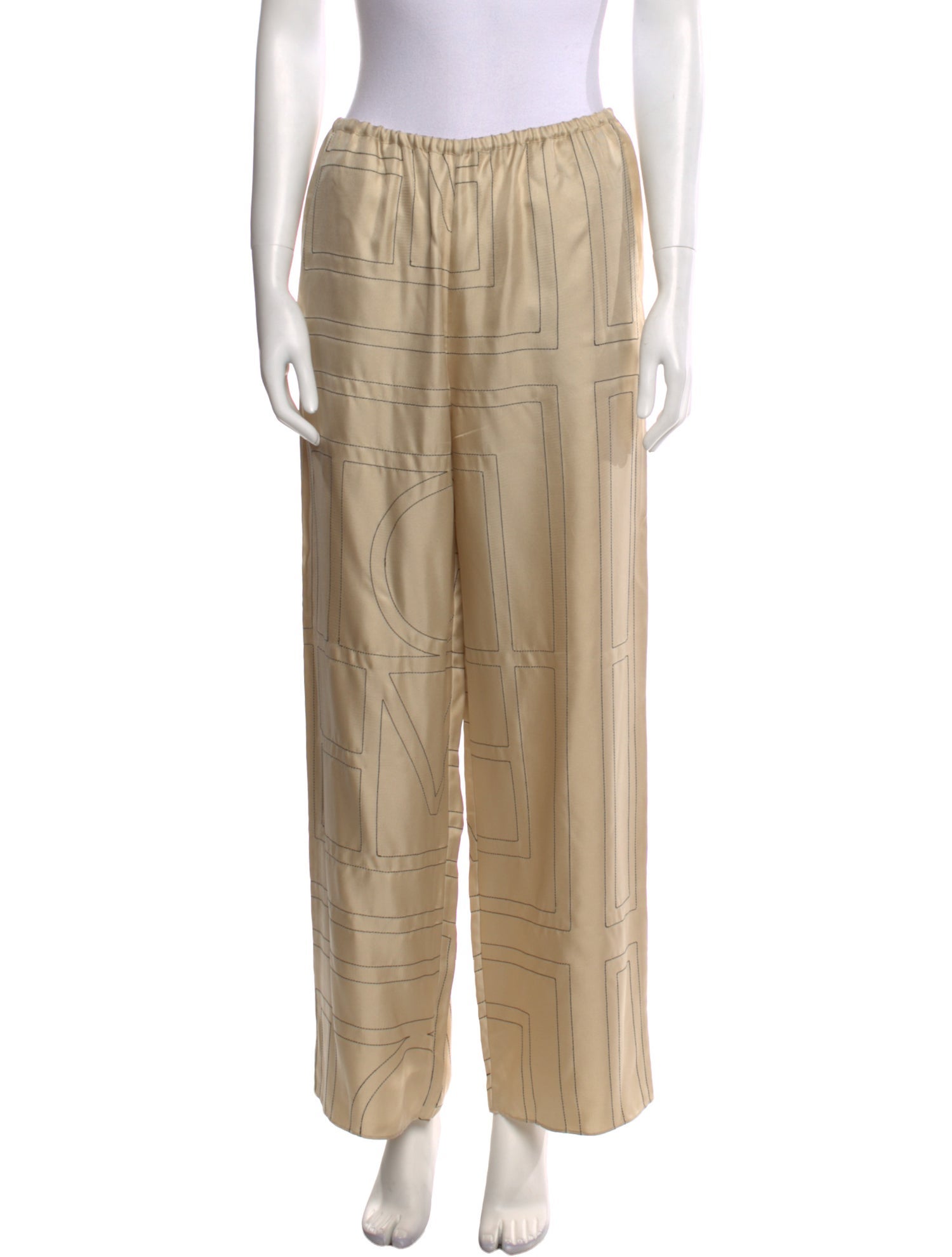 Christian Dior Straight Leg Pants - Blue, 9.75