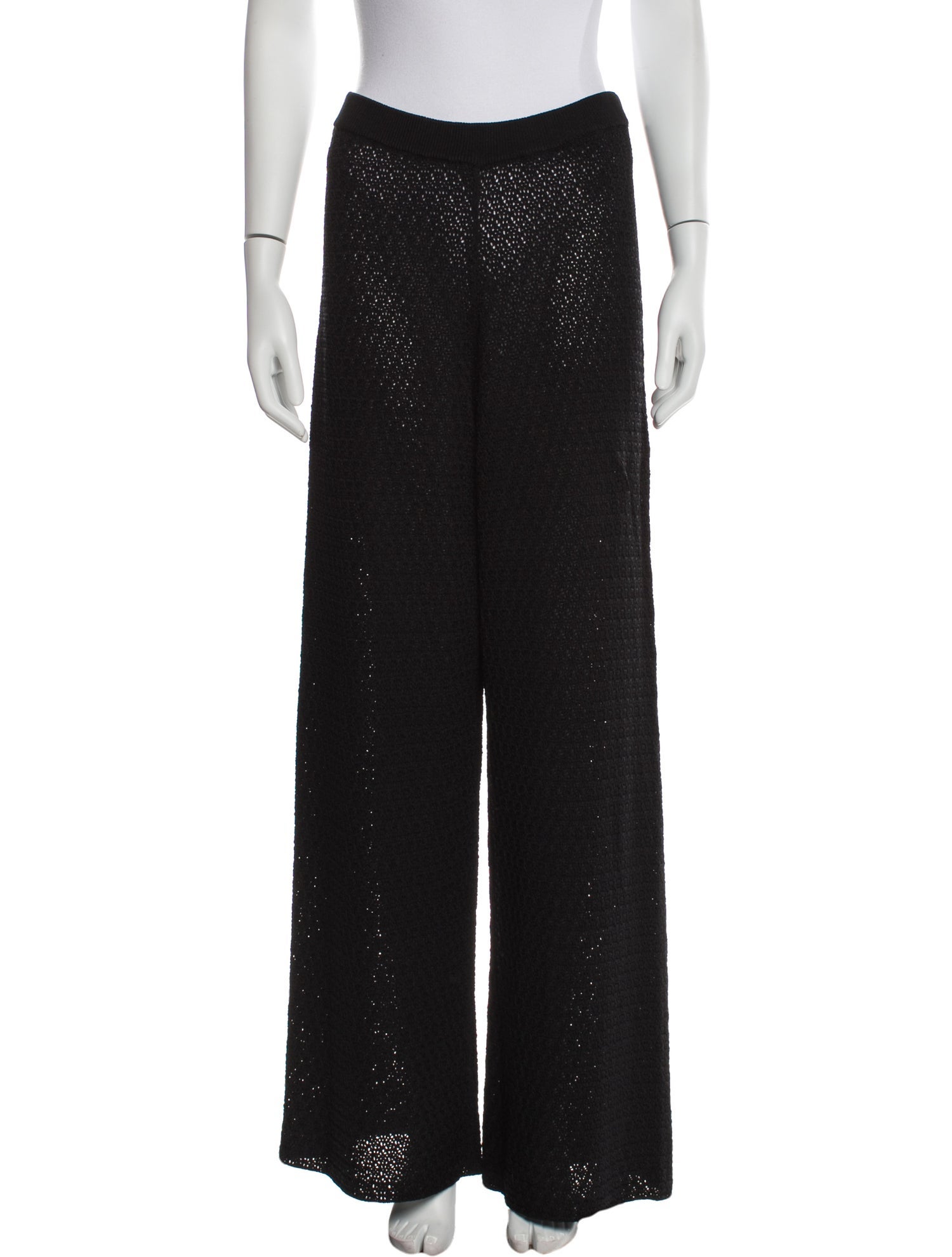 TOTEME Printed Wide Leg Pants