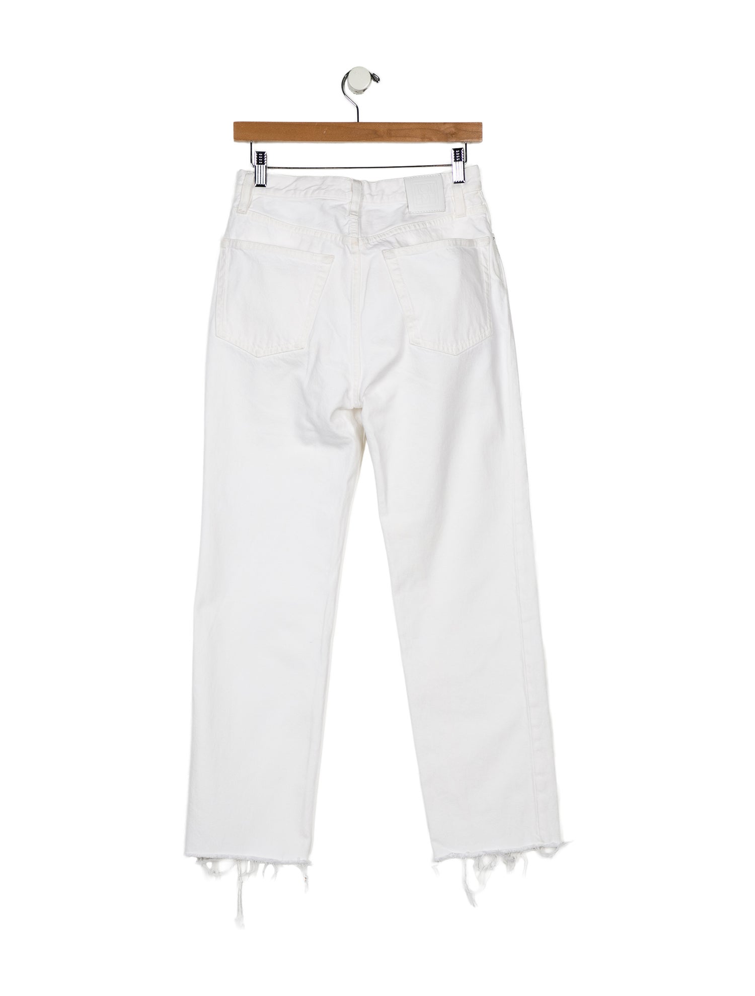 TOTEME Mid-Rise Straight Leg Jeans