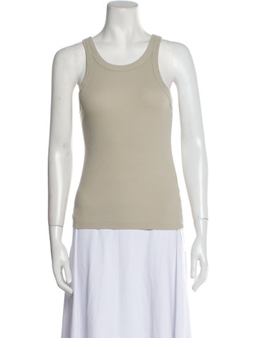 Toteme Tops Scoop Neck Sleeveless Top S