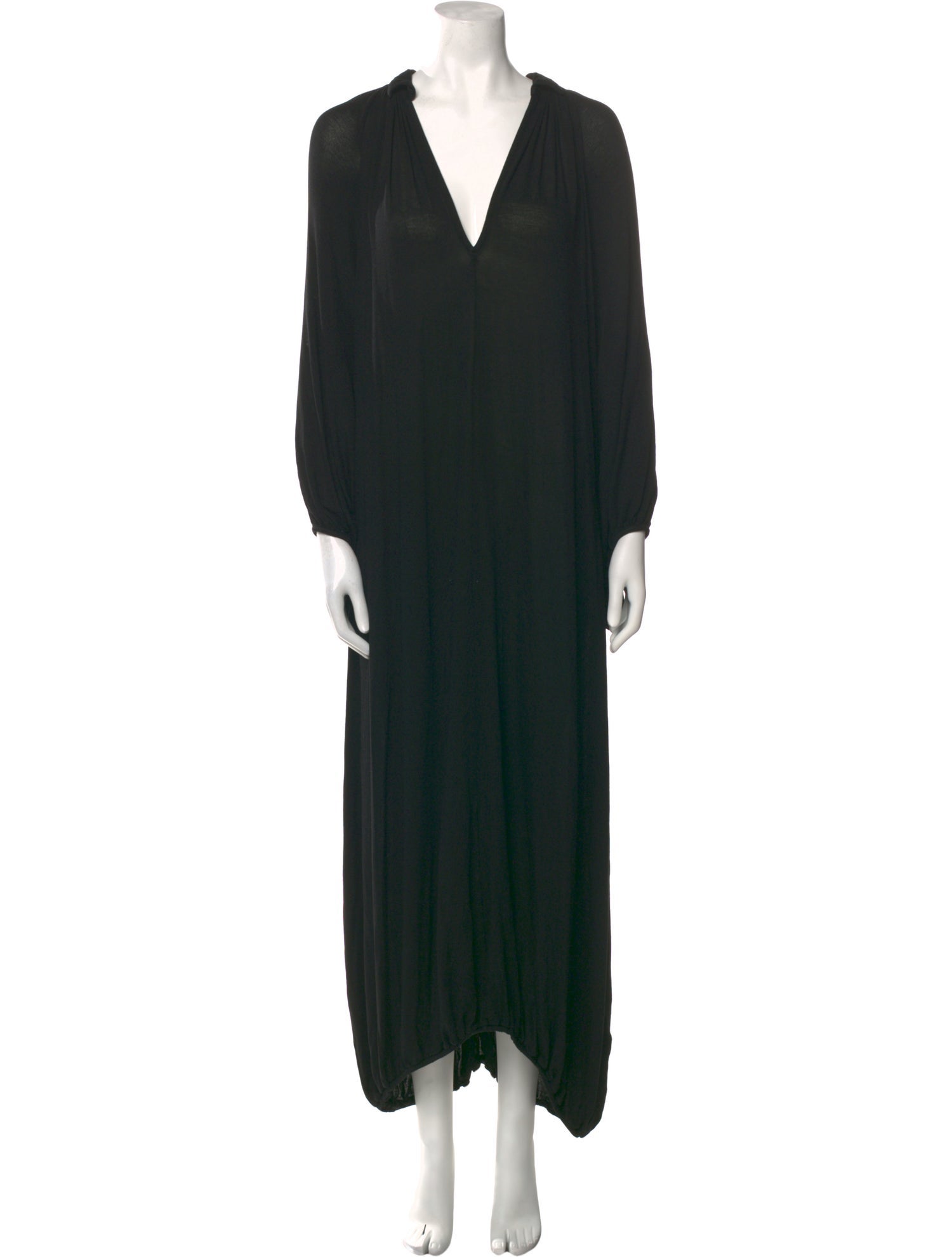 TOTEME V-Neck Midi Length Dress