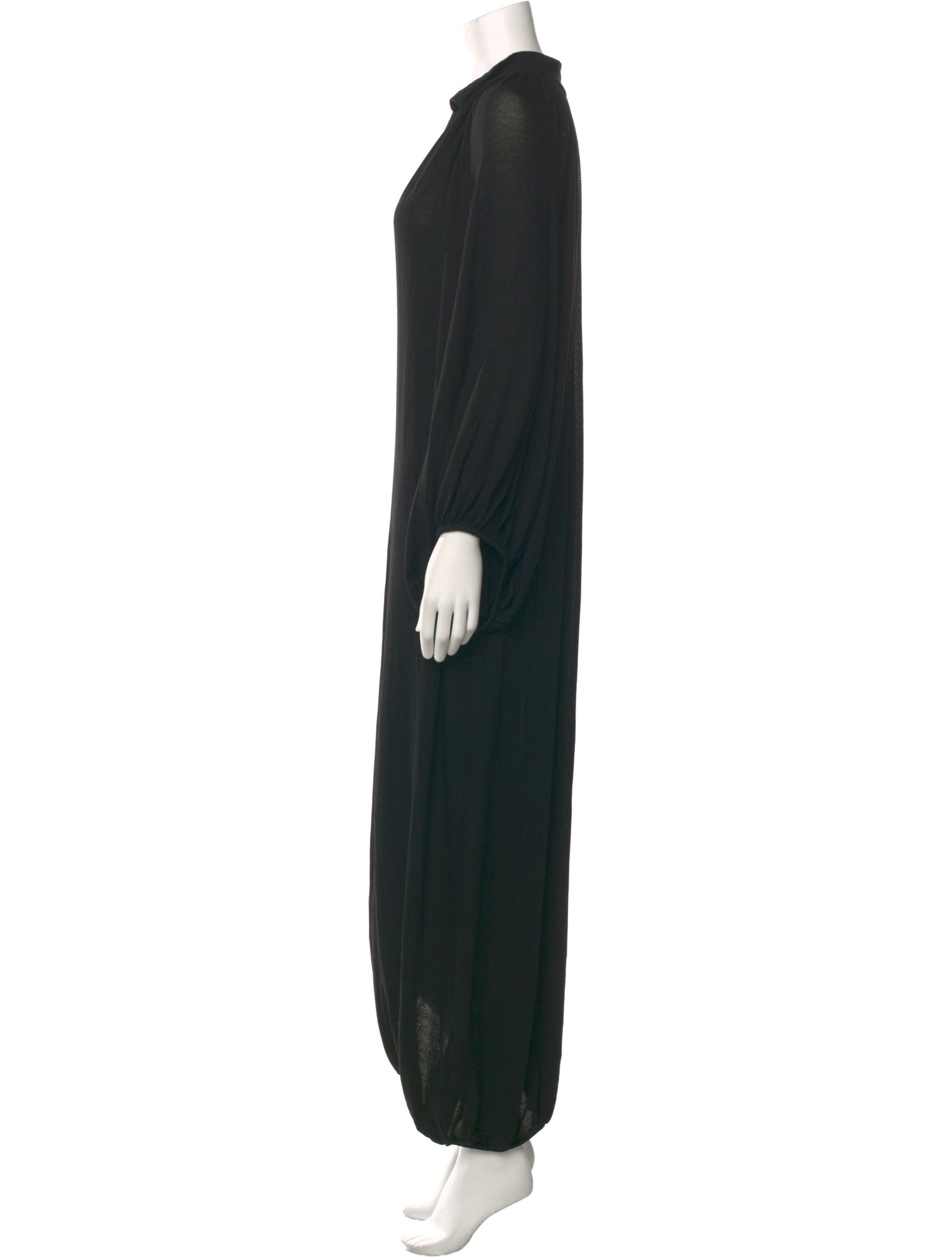 TOTEME V-Neck Midi Length Dress