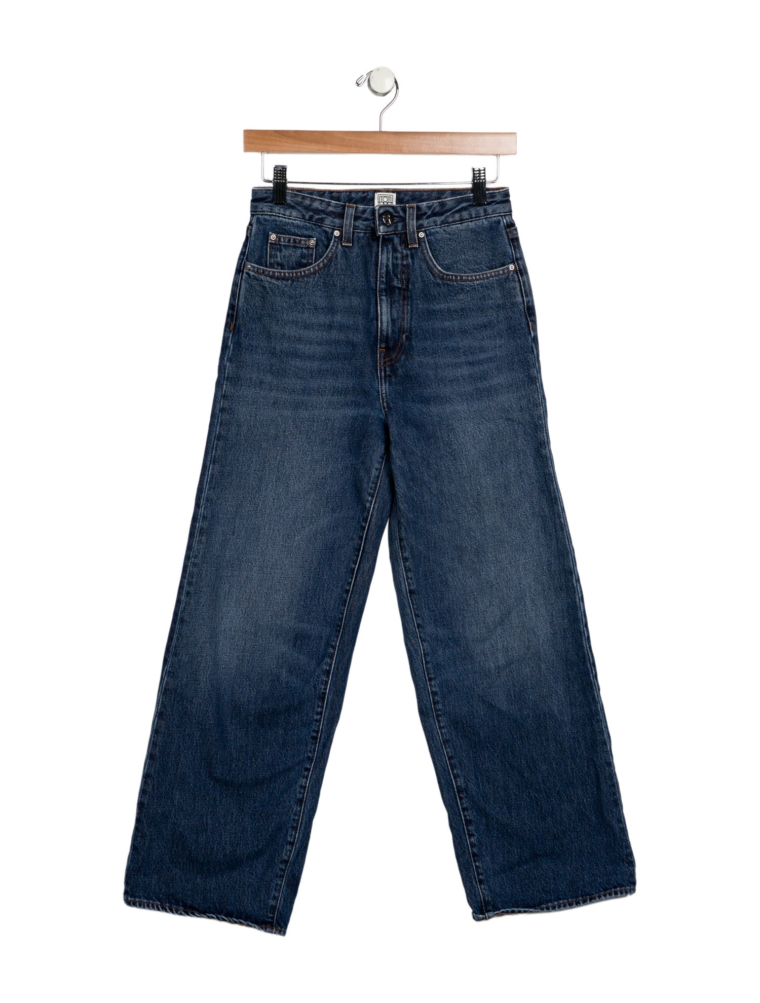 TOTEME High-Rise Wide Leg Jeans