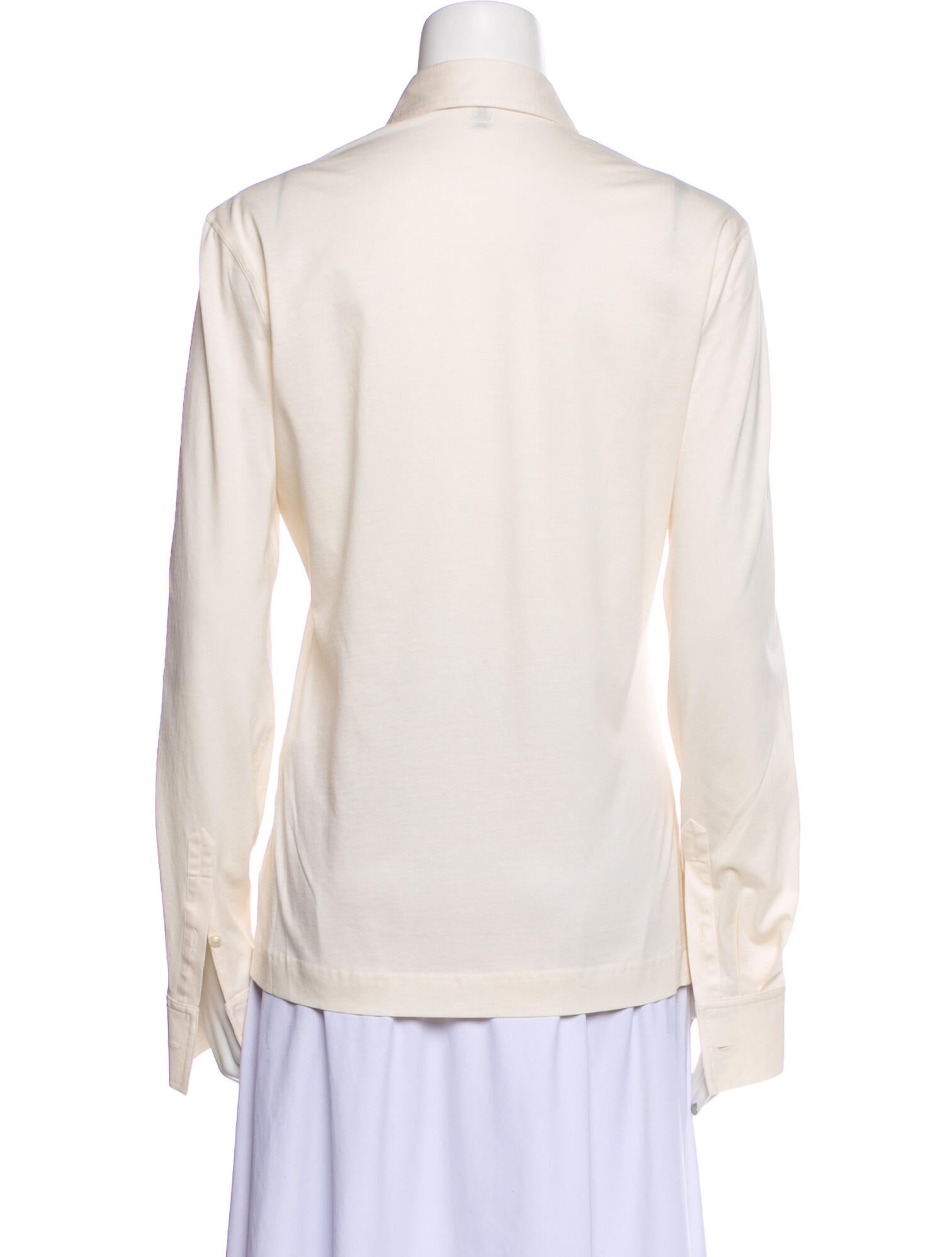 TOTEME Long Sleeve Button-Up Top