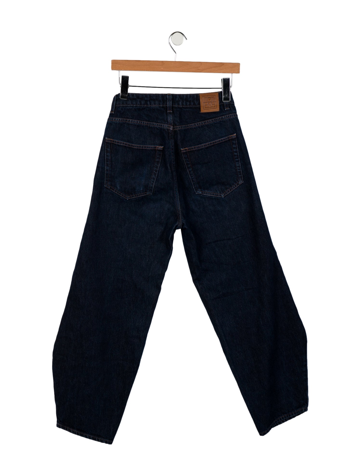 TOTEME High-Rise Straight Leg Jeans