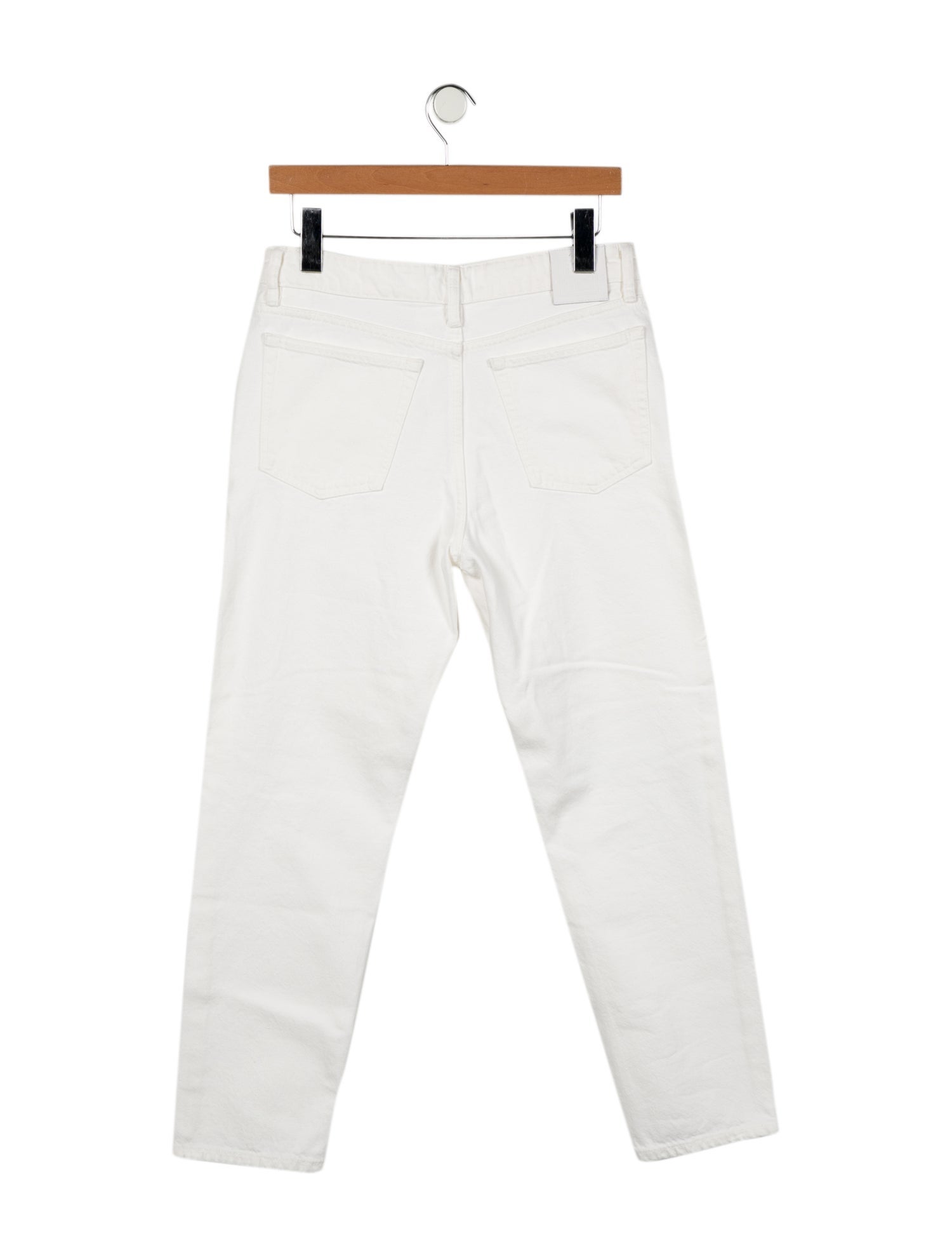 TOTEME Mid-Rise Straight Leg Jeans