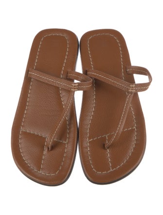 TOTEME Leather Slides