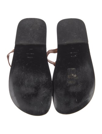 TOTEME Leather Slides