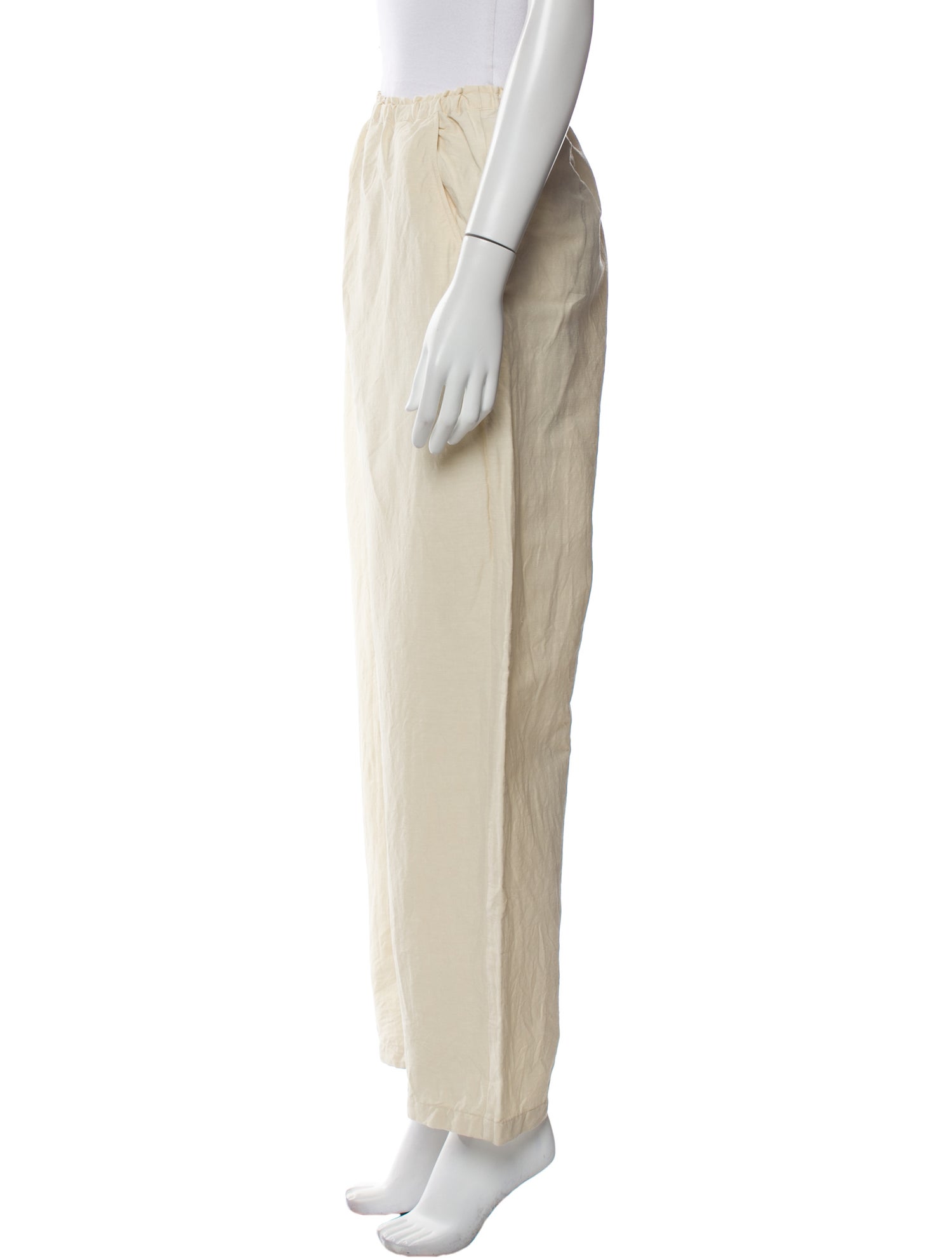 TOTEME Linen Wide Leg Pants