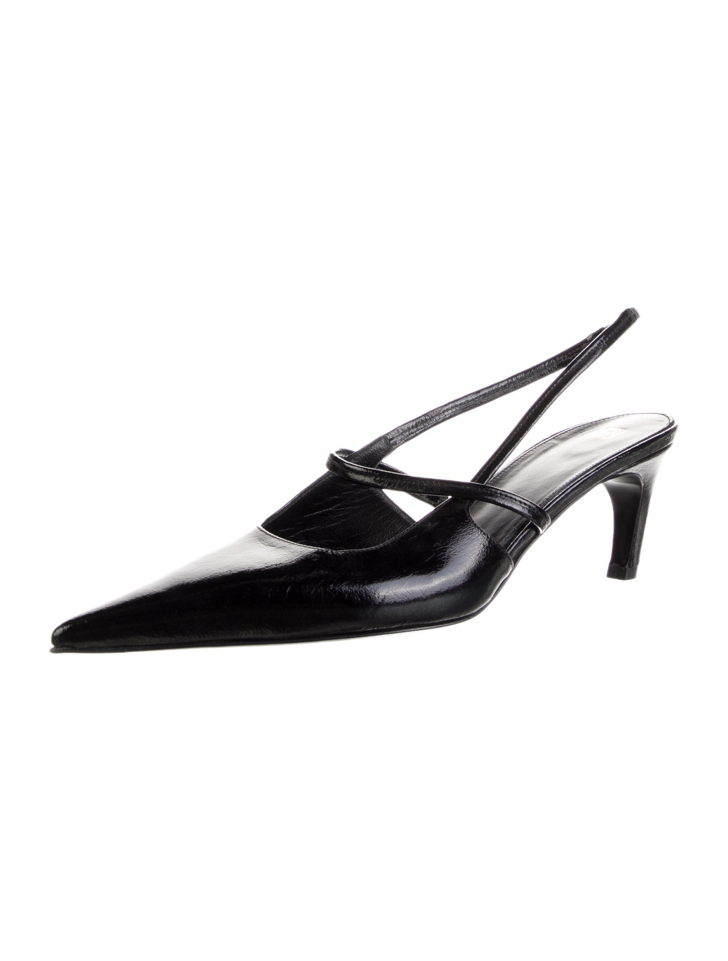 TOTEME Leather Slingback Pumps