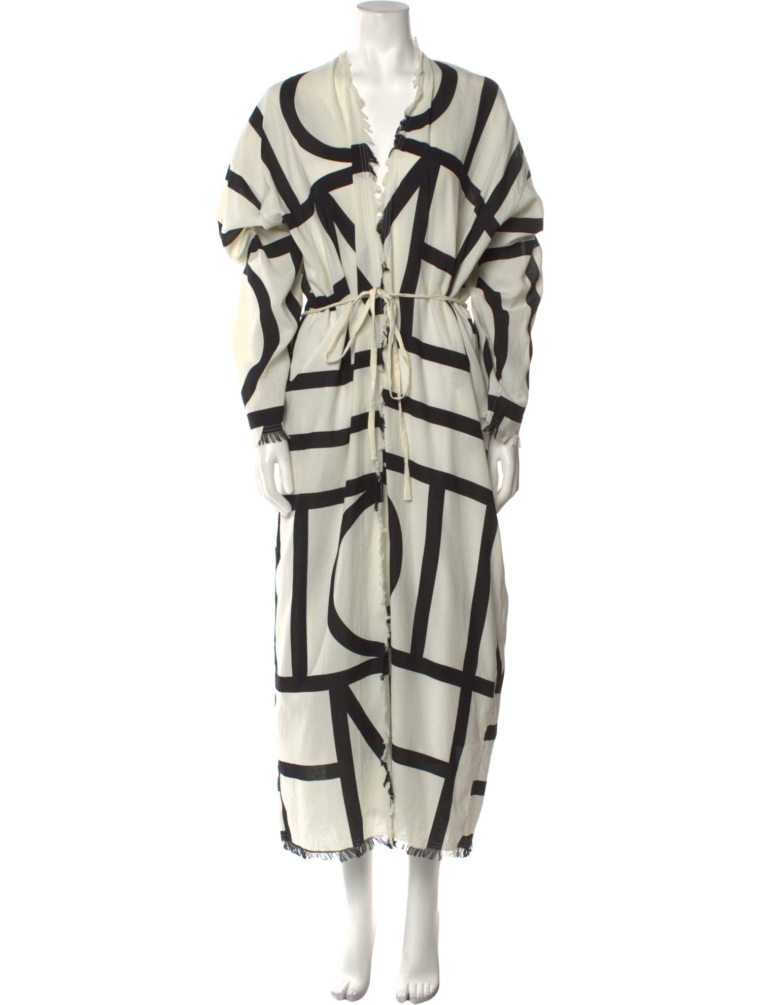 TOTEME Printed V-Neck Tunic