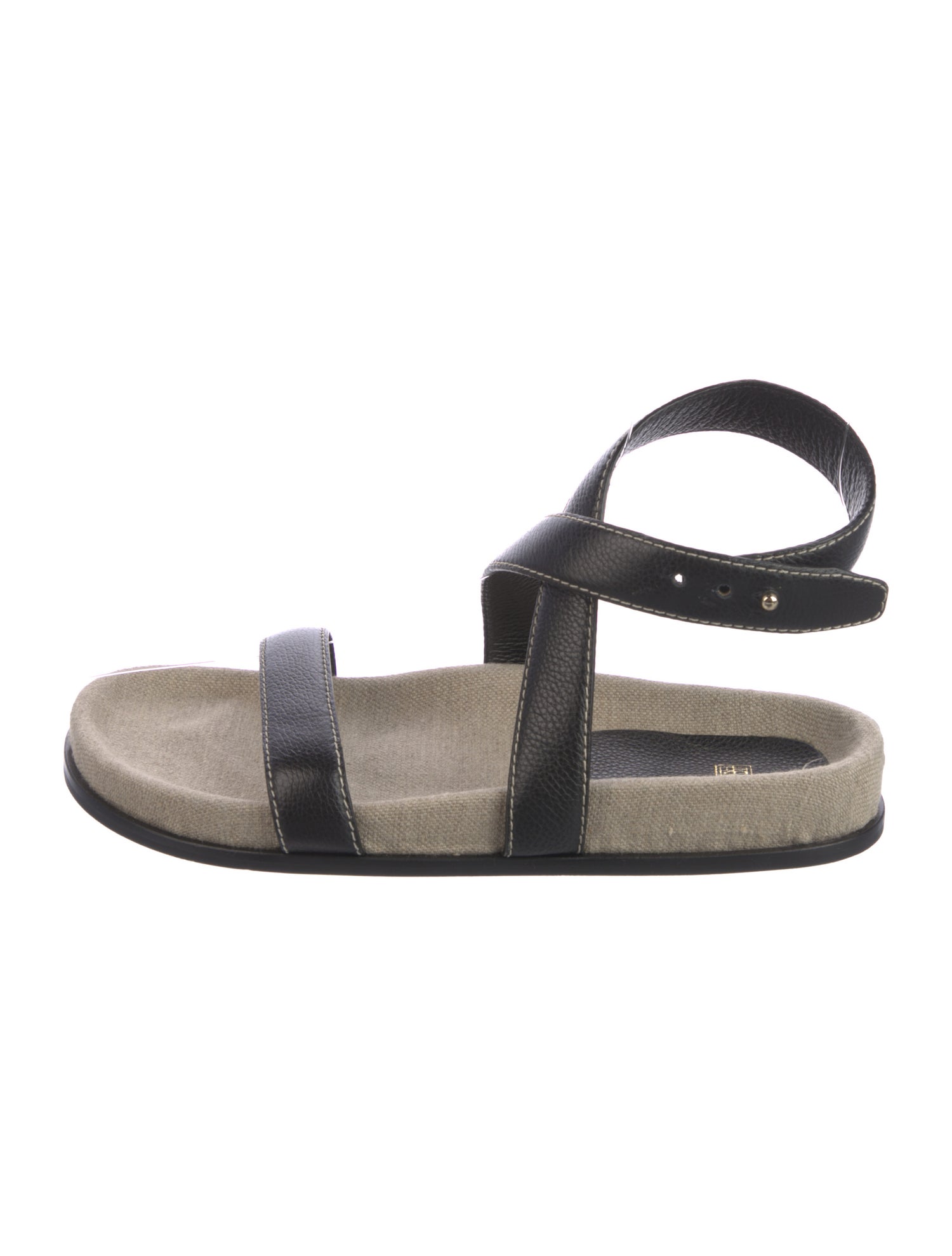 TOTEME Leather Slingback Sandals