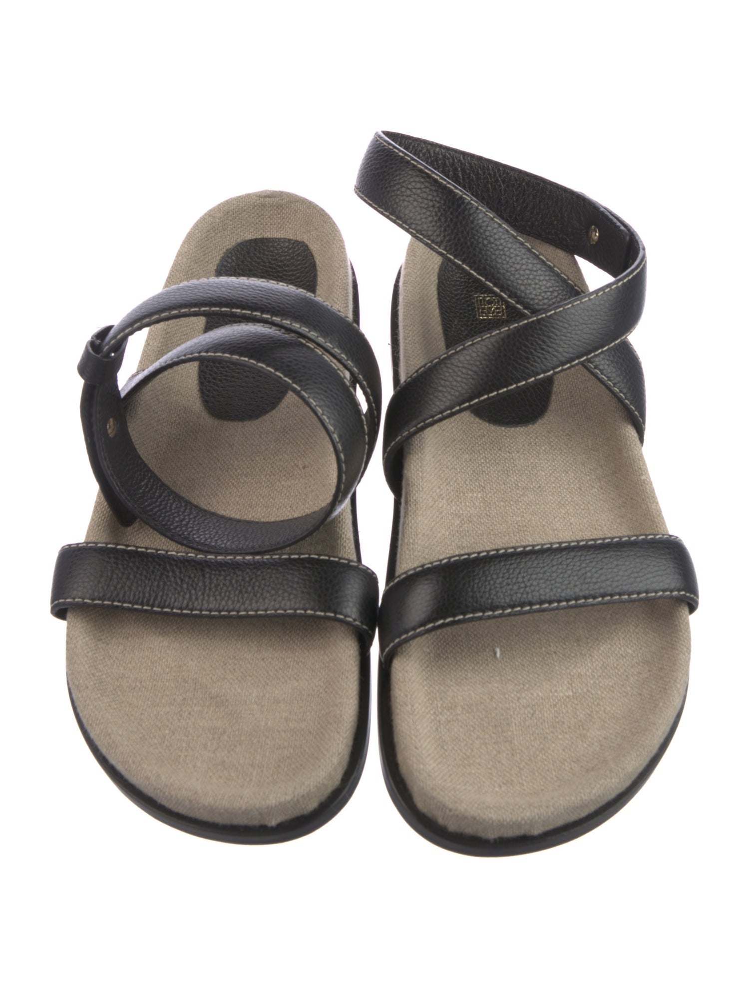 TOTEME Leather Slingback Sandals