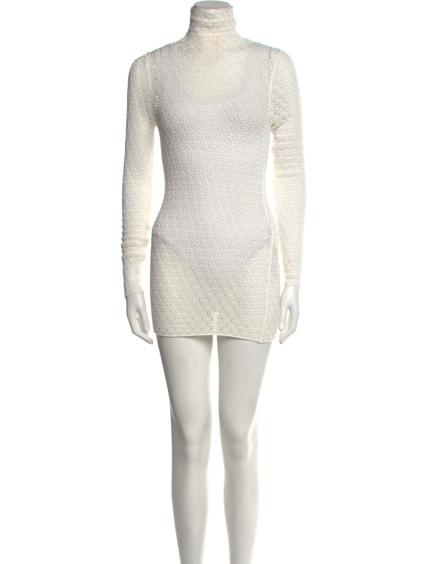 TOTEME Turtleneck Mini Dress