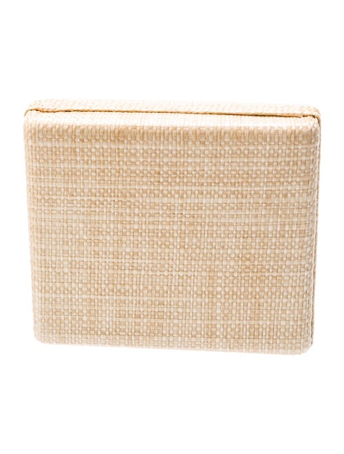 TOTEME Straw Minaudière