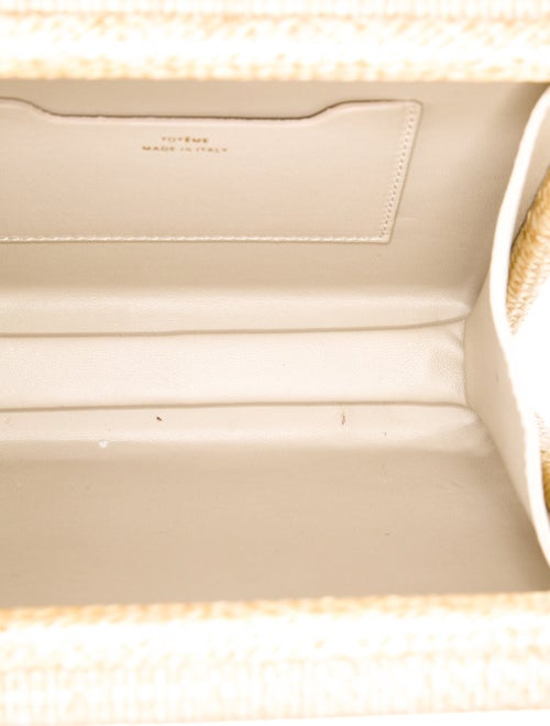 TOTEME Straw Minaudière