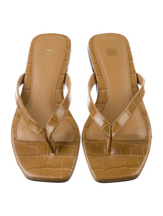 TOTEME Leather Slides