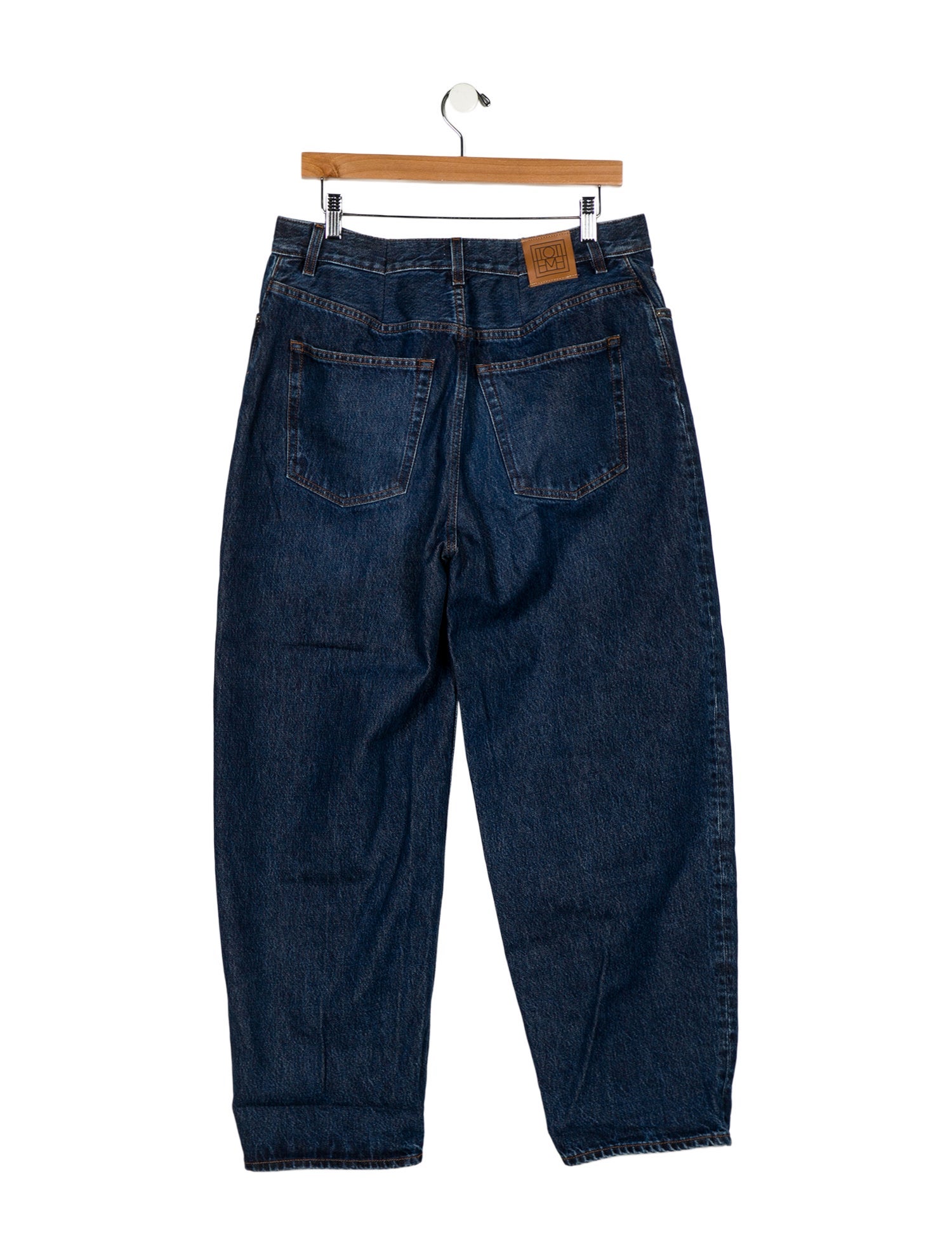 TOTEME High-Rise Straight Leg Jeans