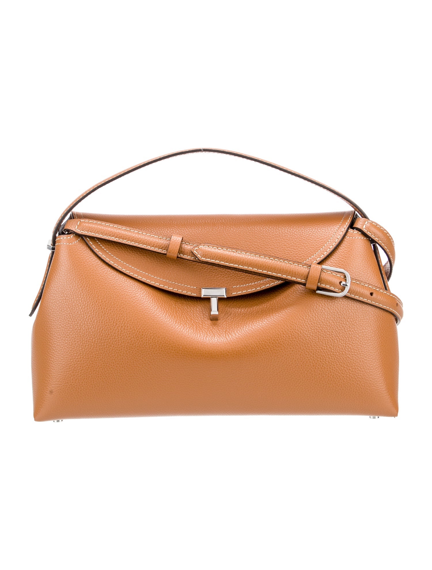 Cesare Paciotti Leather Crossbody Bag - Black Crossbody Bags