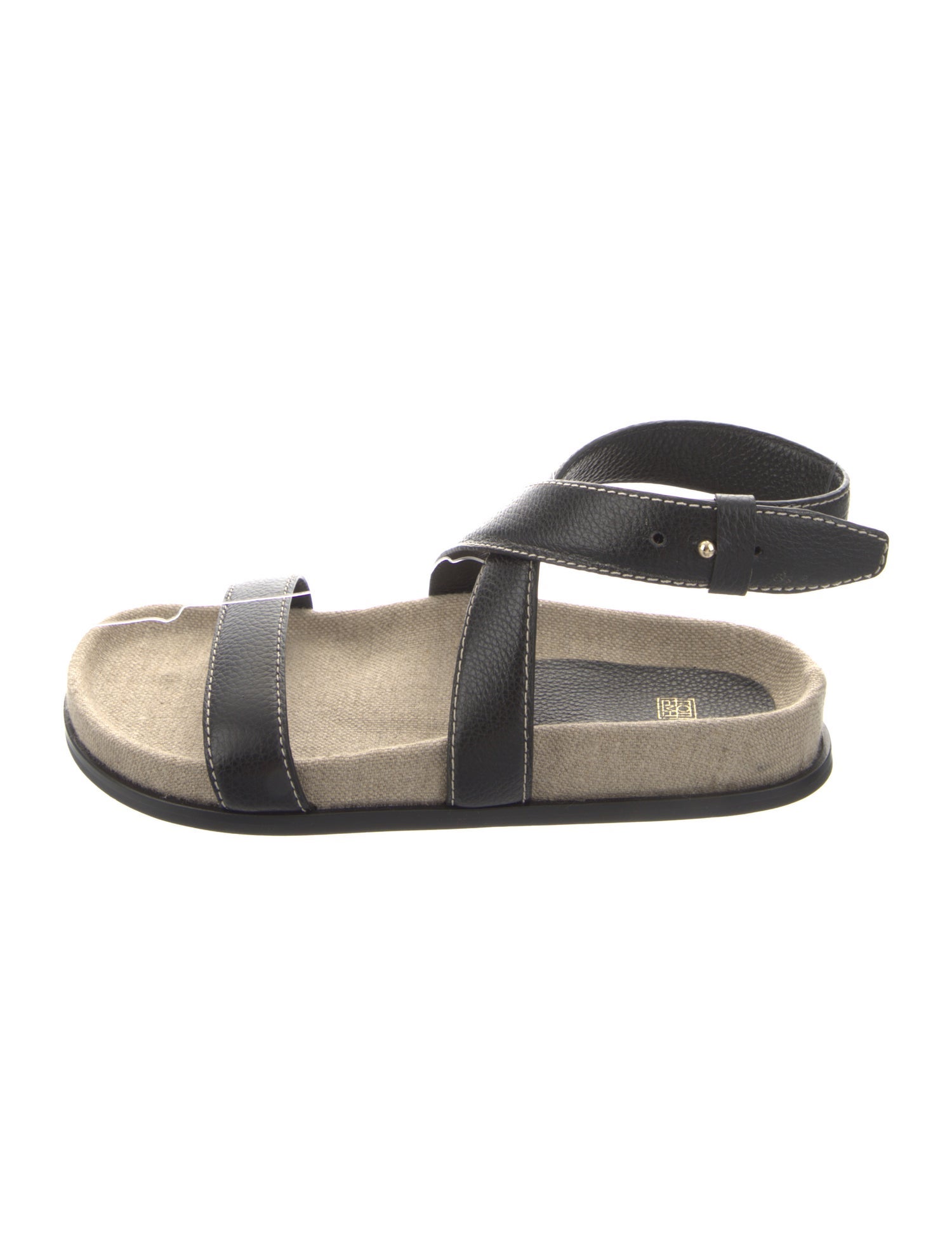 TOTEME Leather Slingback Sandals