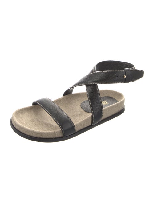 TOTEME Leather Slingback Sandals