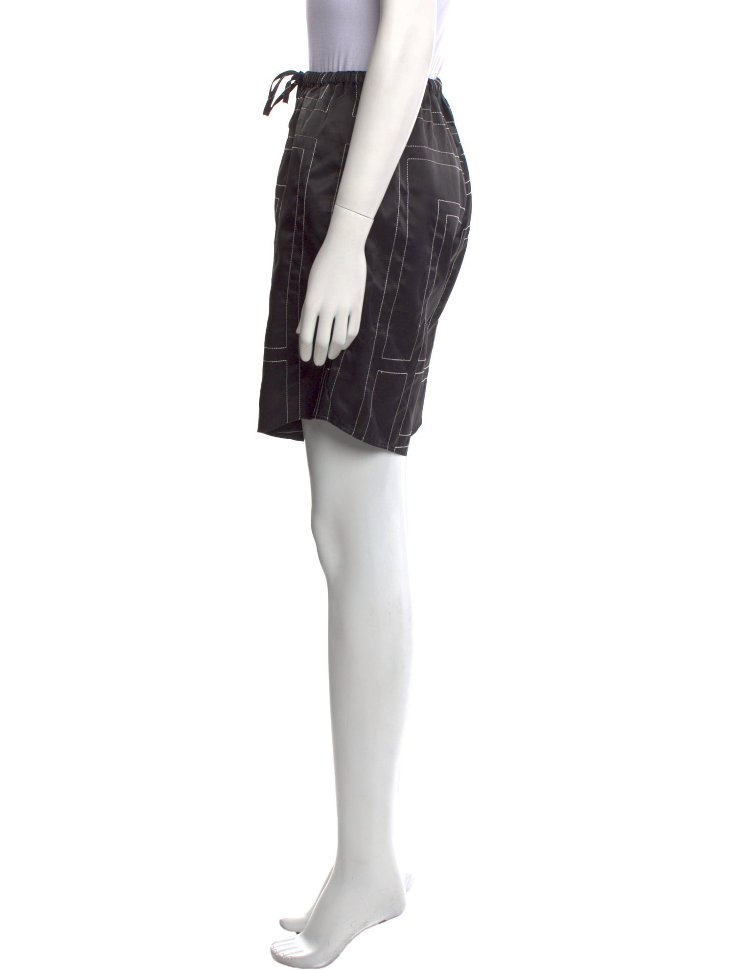 TOTEME Silk Mini Shorts