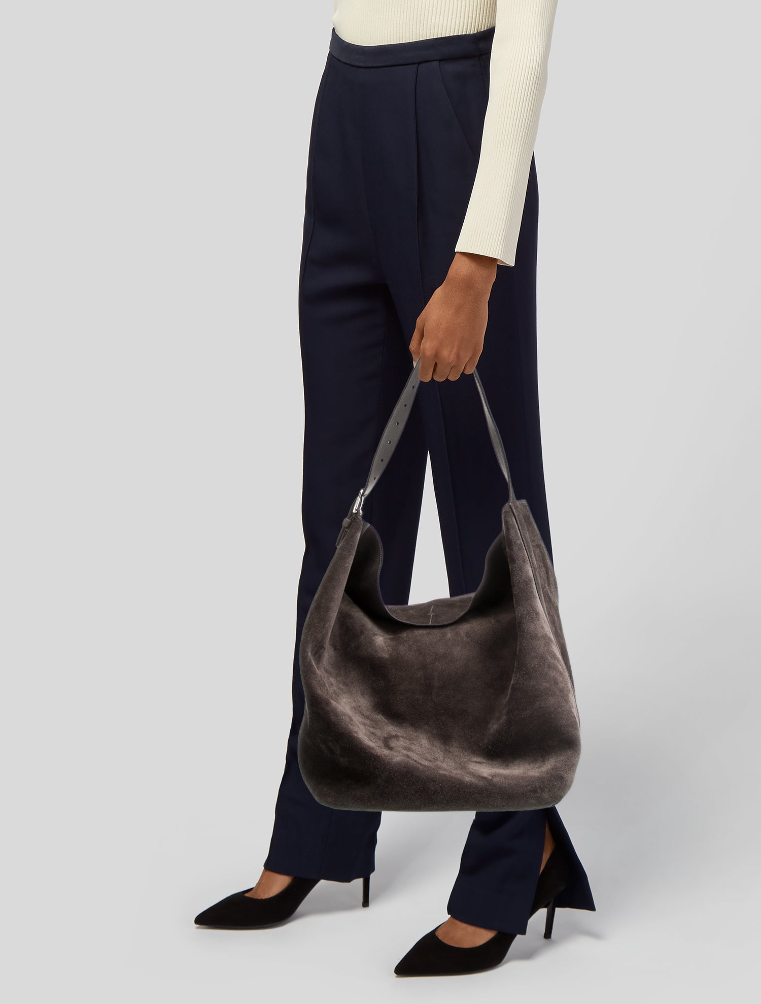 TOTEME Suede Tote Large