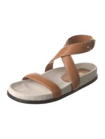 TOTEME Leather Slingback Sandals