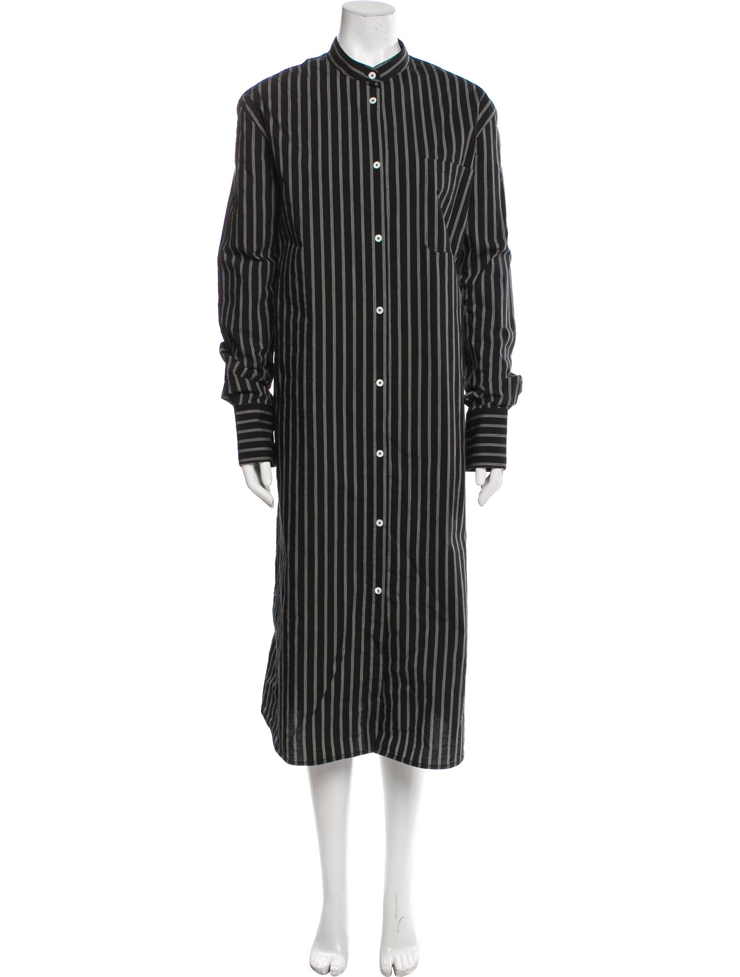 TOTEME STRIPED SUMMER TUNIC Long Dress