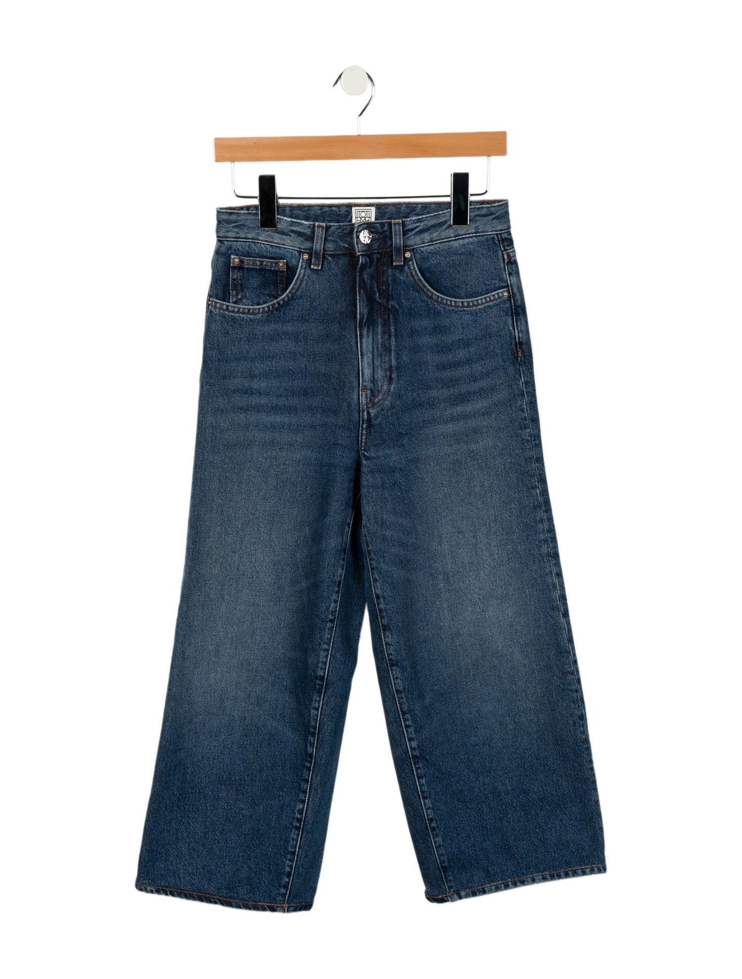 TOTEME High-Rise Wide Leg Jeans