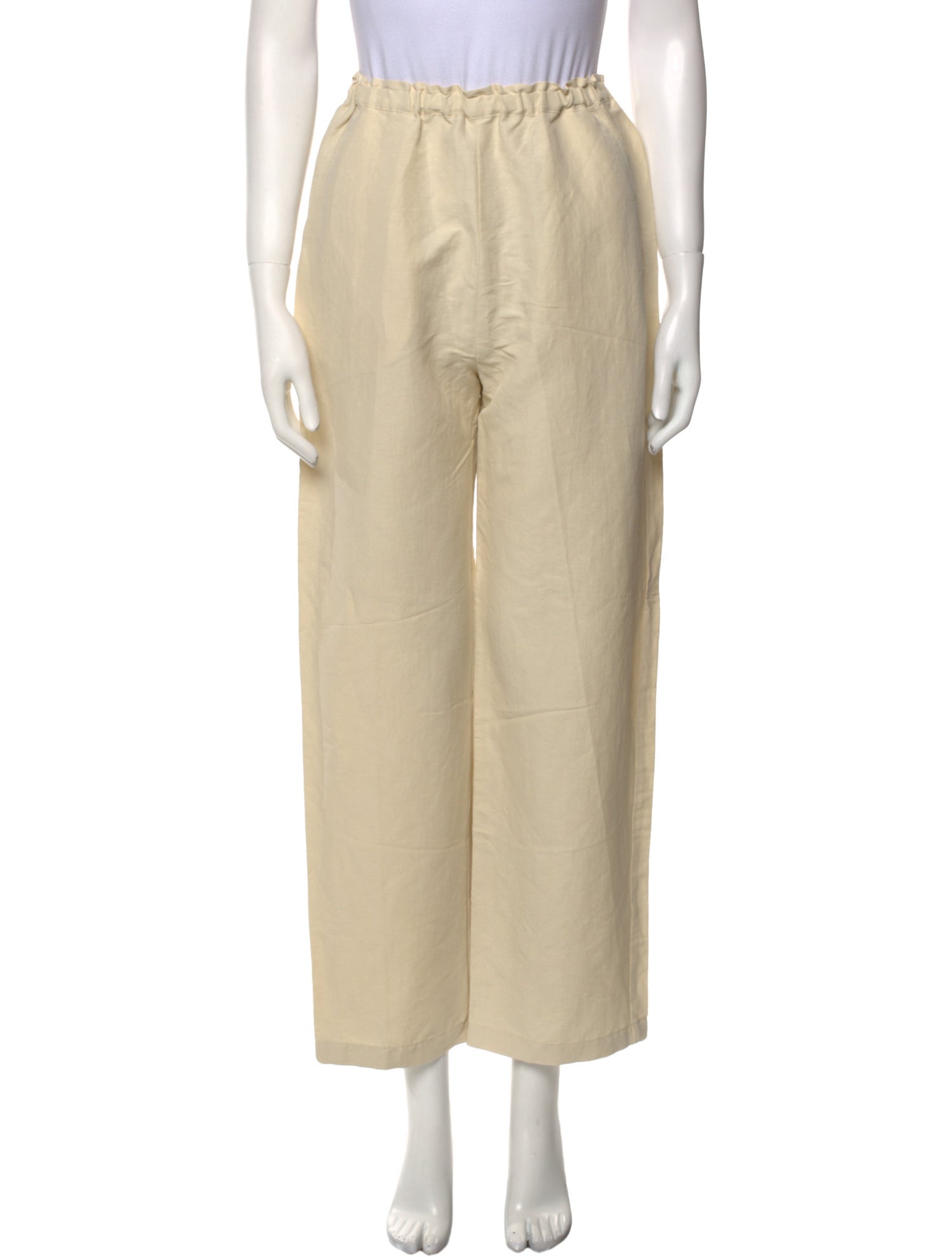 TOTEME Linen Wide Leg Pants