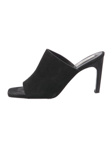 Toteme Sandals Suede Slides 8