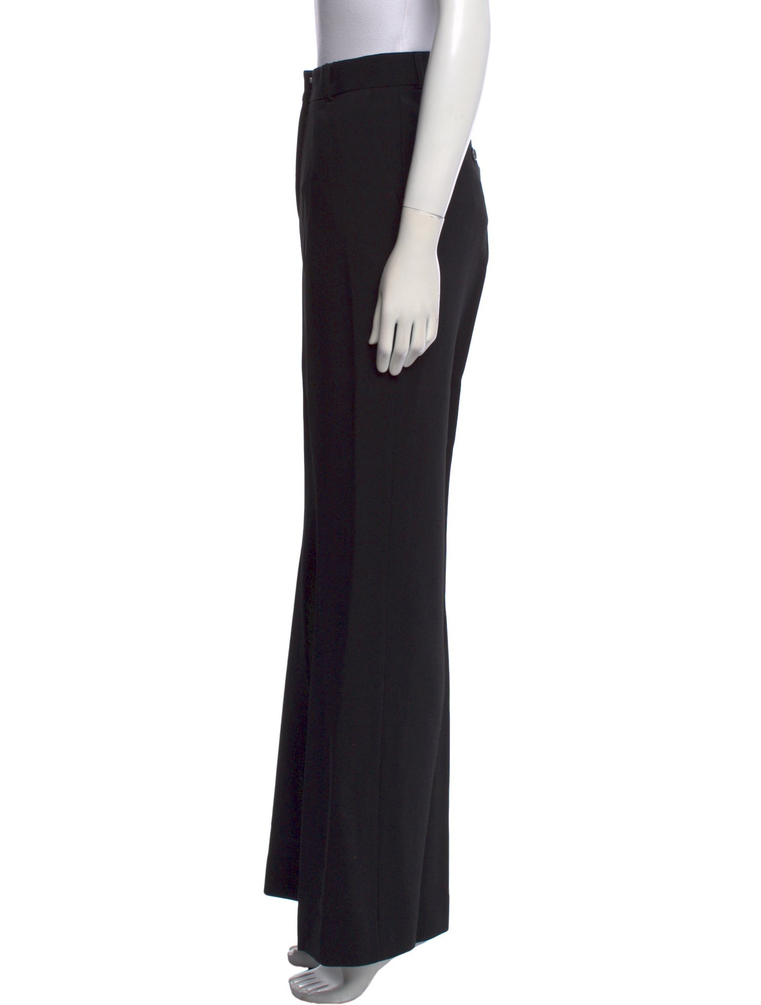 TOTEME Flared Evening Trousers Wide Leg Pants