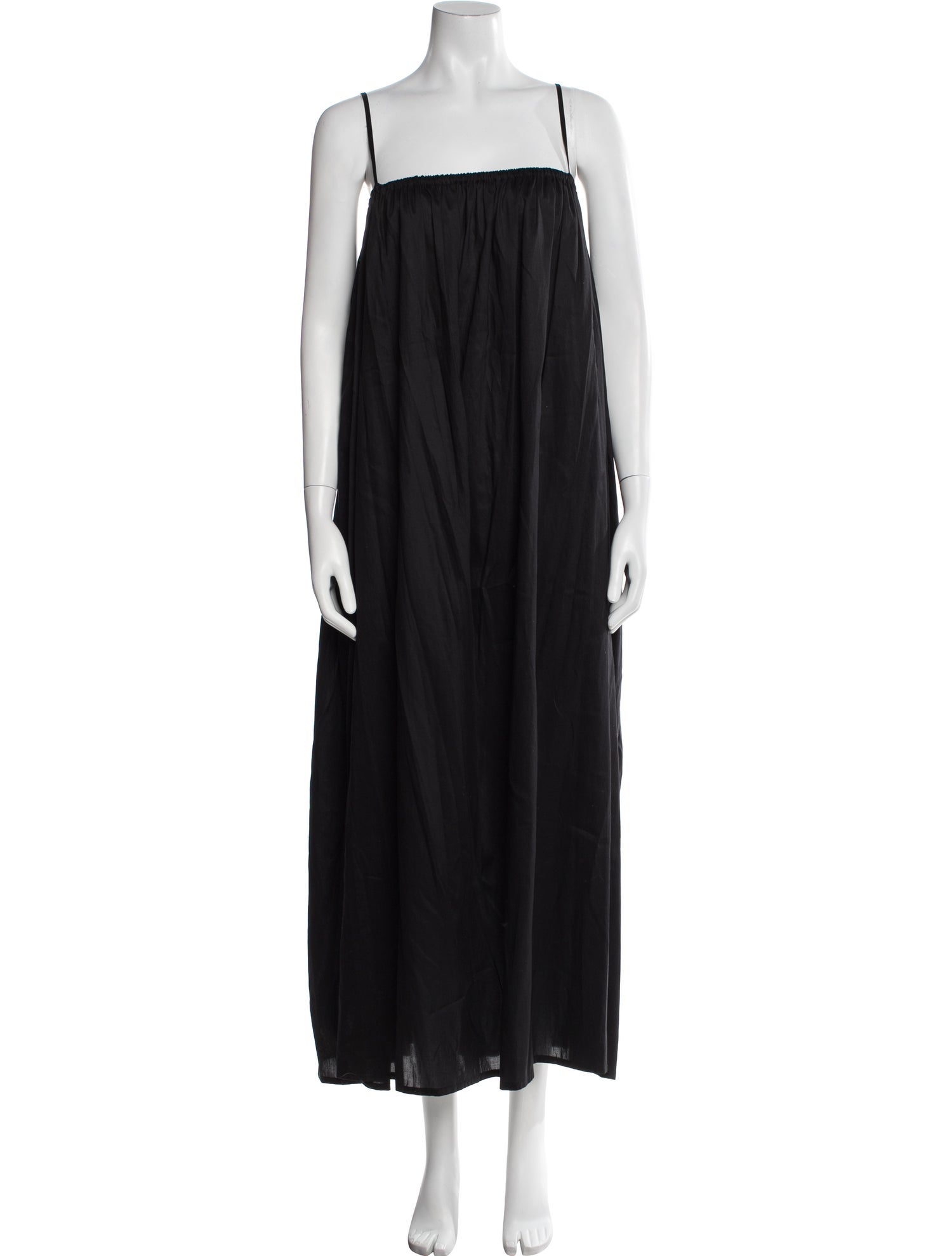 TOTEME Square Neckline Long Dress