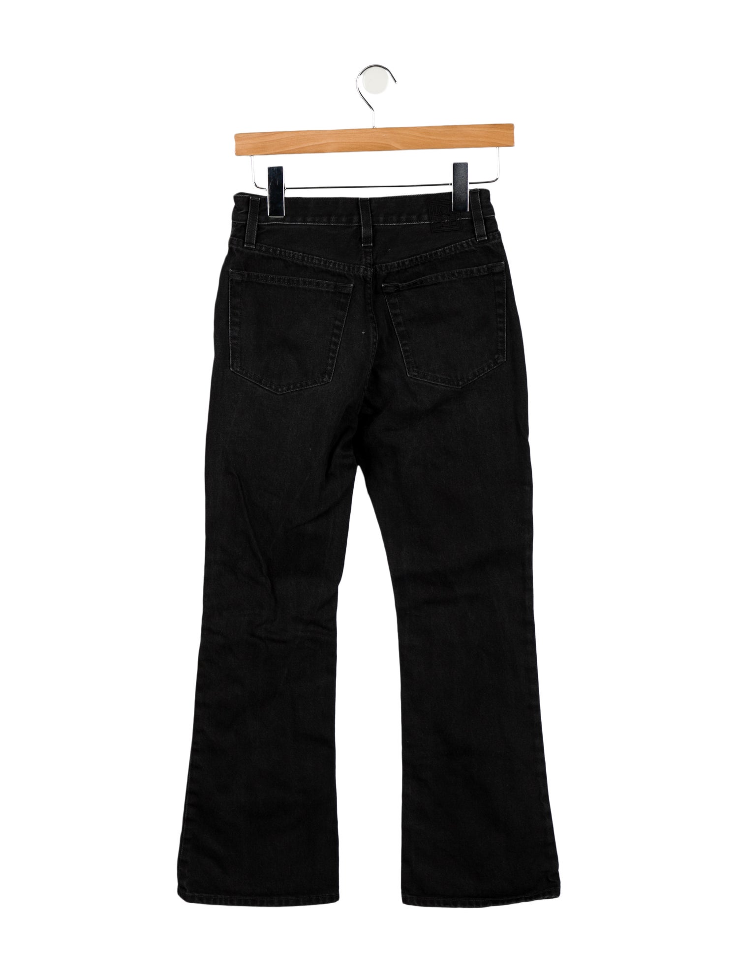 TOTEME Mid-Rise Wide Leg Jeans