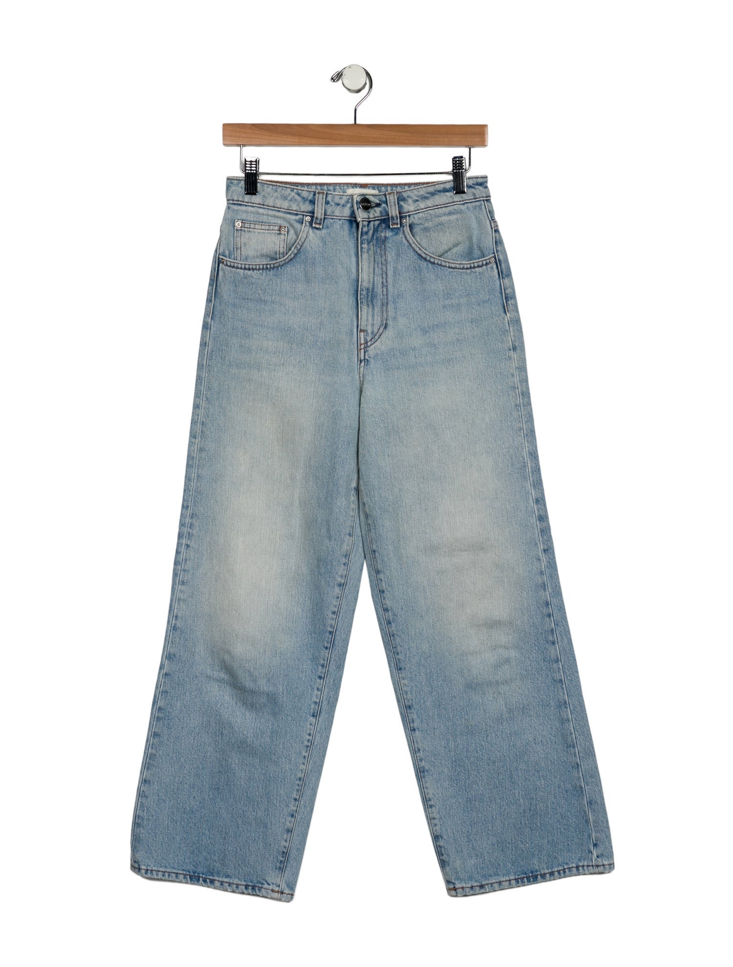 TOTEME High-Rise Wide Leg Jeans