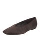 TOTEME Velvet Ballet Flats