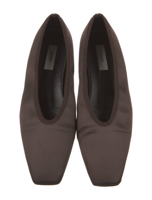 TOTEME Velvet Ballet Flats