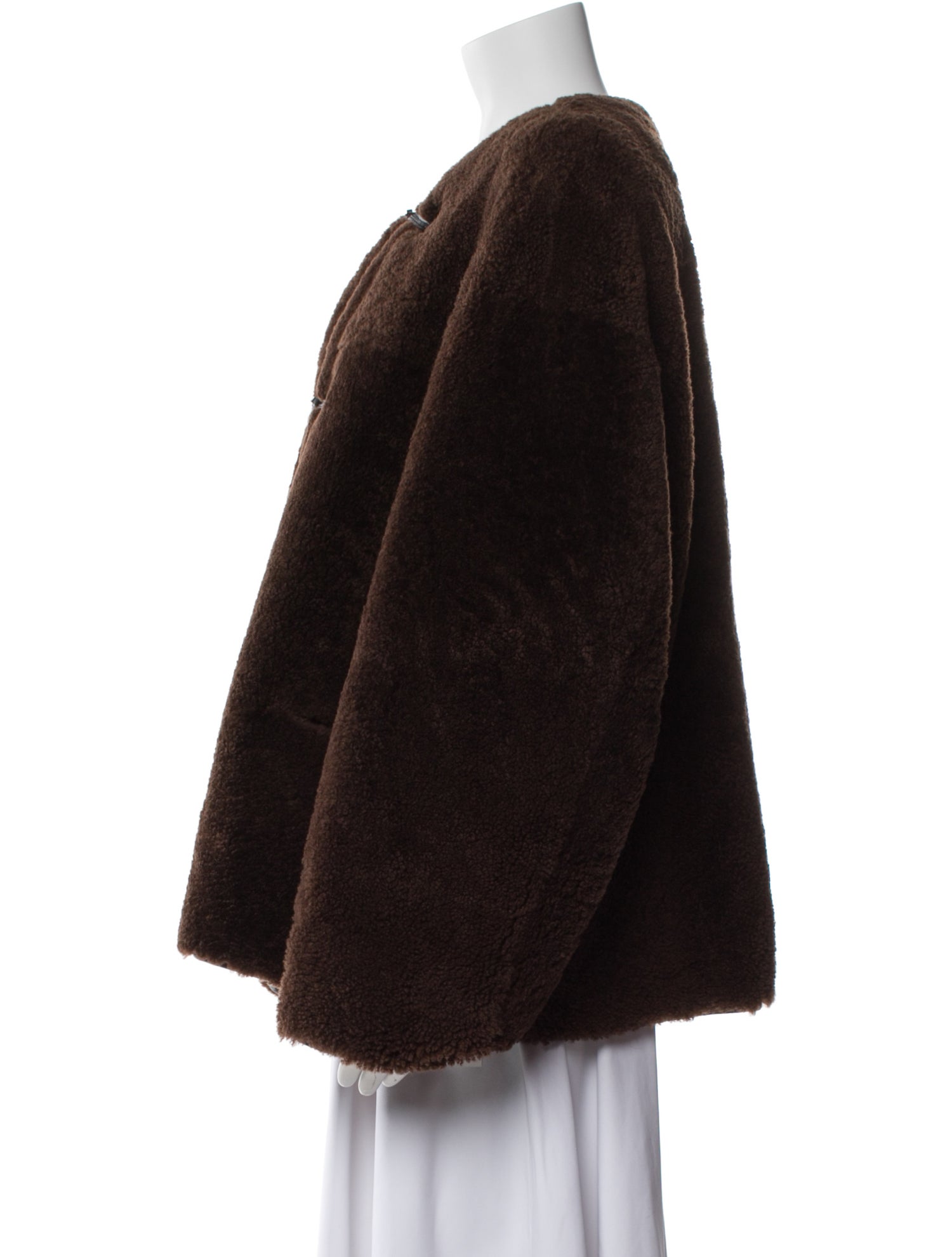 TOTEME Lambskin Fur Jacket