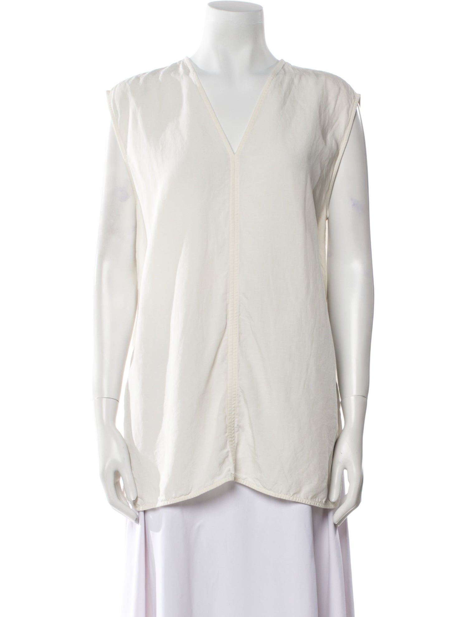 TOTEME V-Neck Sleeveless Top