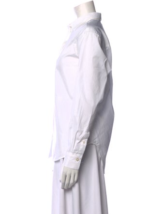 TOTEME Capri Long Sleeve Button-Up Top