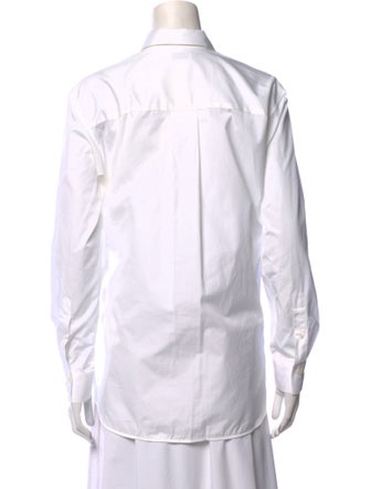 TOTEME Capri Long Sleeve Button-Up Top