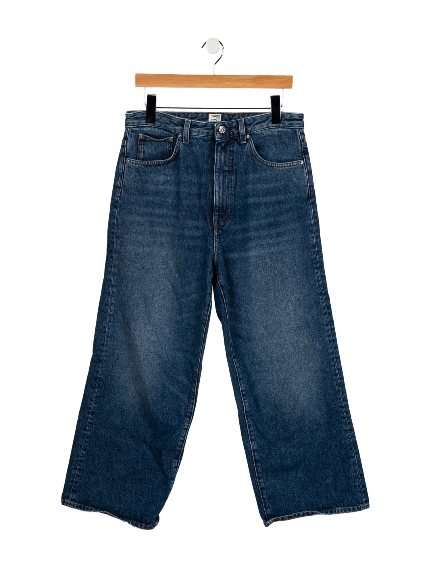 TOTEME High-Rise Wide Leg Jeans