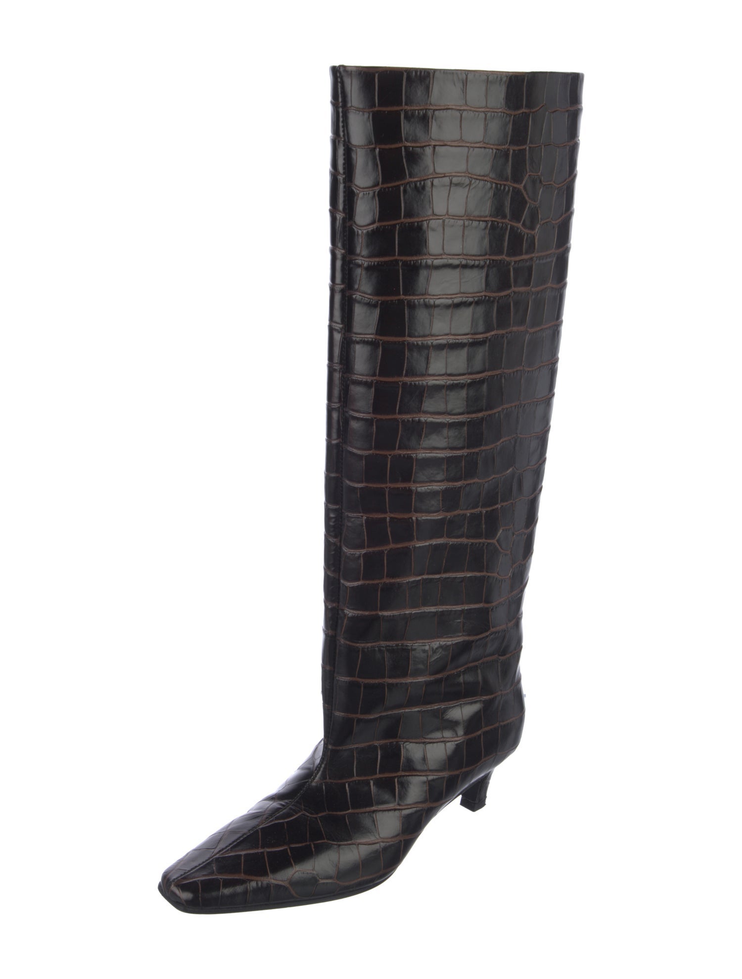 TOTEME Leather Riding Boots