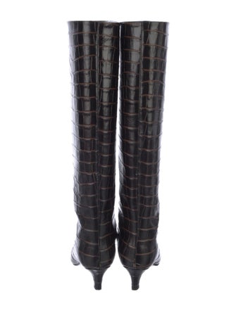 TOTEME Leather Riding Boots
