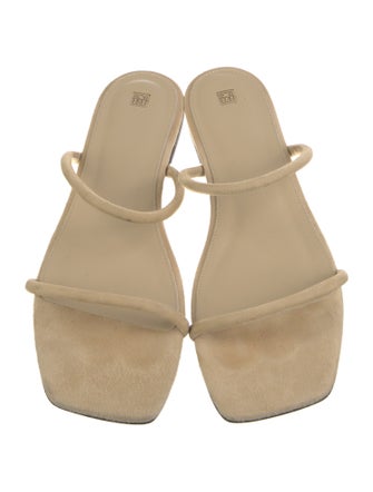 TOTEME Suede Slides