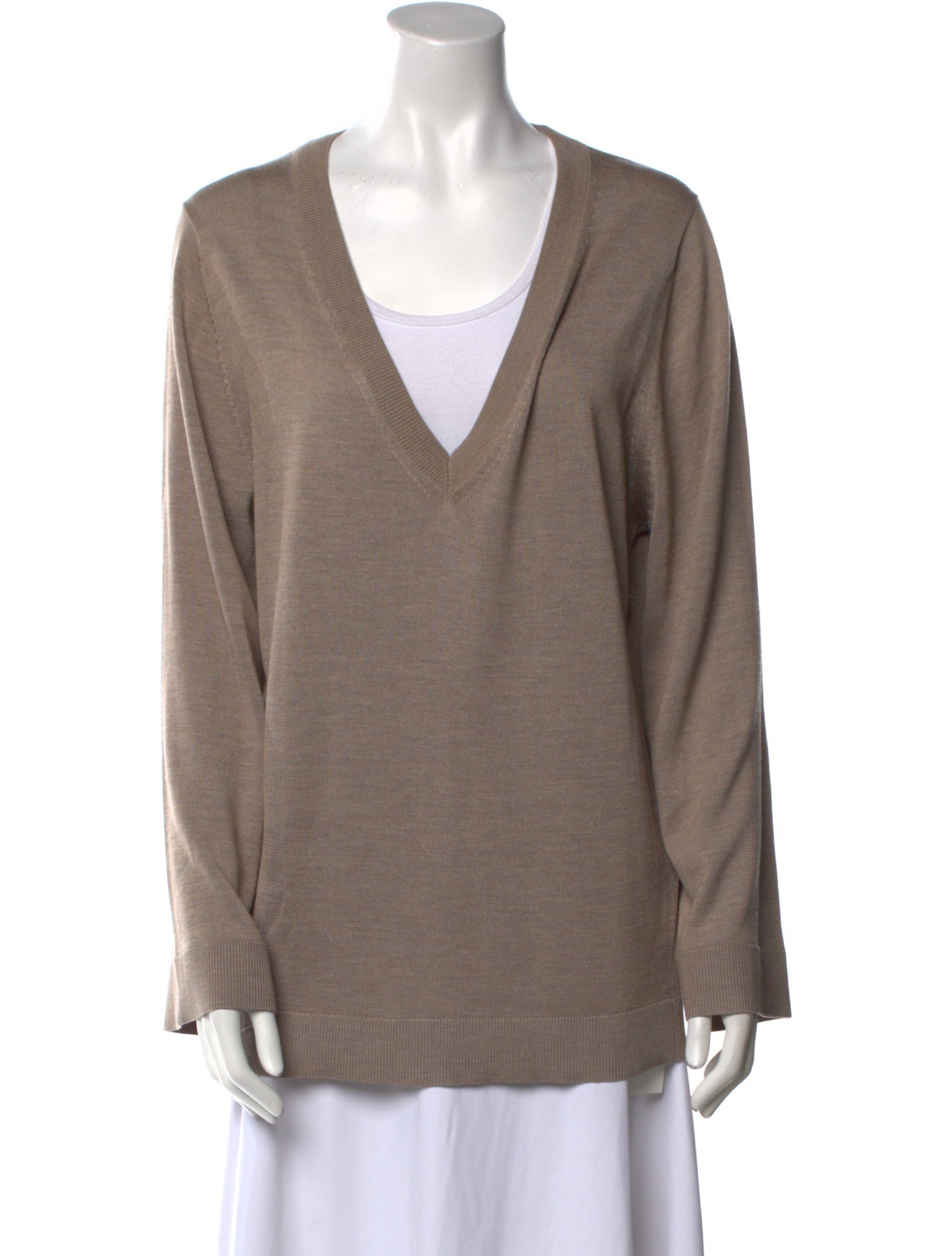 TOTEME Silk V-Neck Sweater