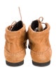 TOTEME Suede Lace-Up Boots